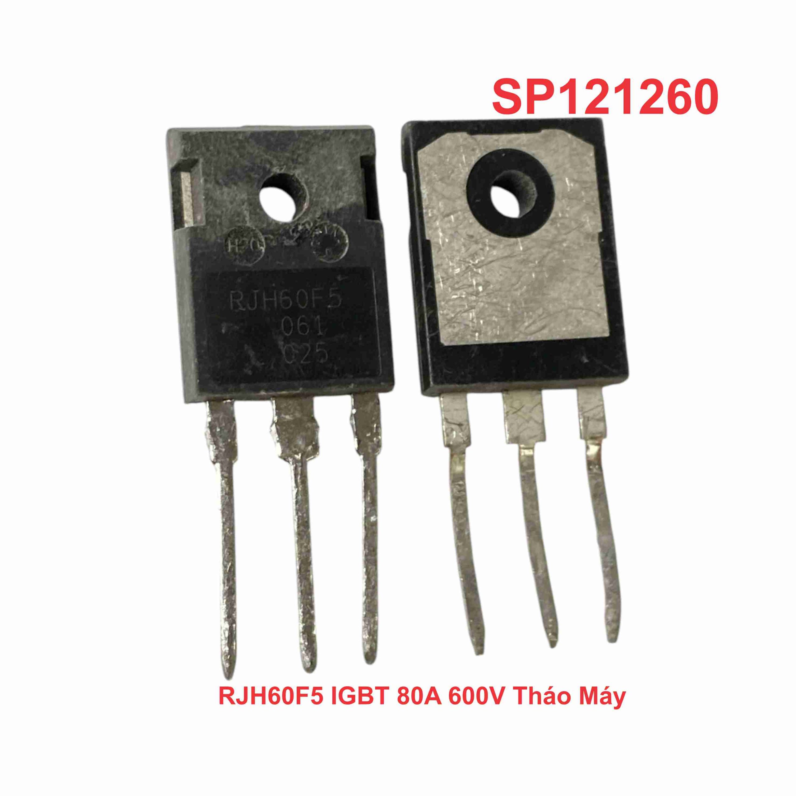 RJH60F5 IGBT 80A 600V Tháo Máy