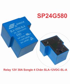 Relay 12V 30A Songle 4 Chân SLA-12VDC-SL-A