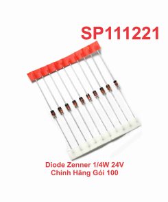 Diode Zenner 1/4W 24V Chính Hãng Gói 100