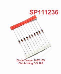 Diode Zenner 1/4W 18V Chính Hãng Gói 100