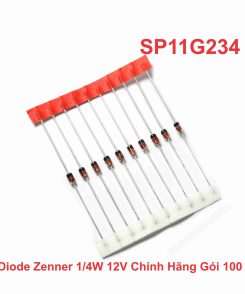 Diode Zenner 1/4W 12V Chính Hãng Gói 100