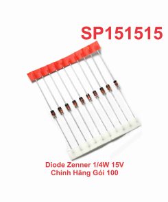 Diode Zenner 1/4W 15V Chính Hãng Gói 100