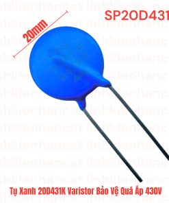 Tụ Xanh 20D431K Varistor Bảo Vệ Quá Áp 430V