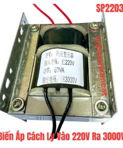 Biến Áp Cách Ly Vào 220V Ra 3000V