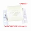 Tụ 20UF 800VDC Chính Hãng CG