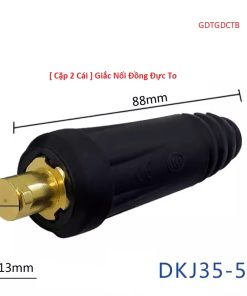 [ Cặp 2 Cái ] Giắc Nối Đồng Đực To