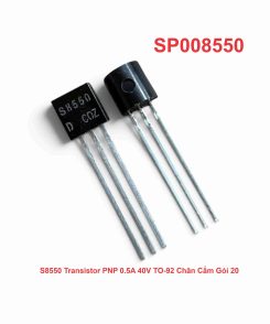 S8550 Transistor PNP 0.5A 40V TO-92 Chân Cắm Gói 20