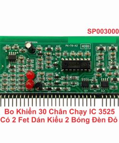 Bo Khiển 30 Chân Chạy IC 3525 Có 2 Fet Dán Kiểu 2 Bóng Đèn Đỏ