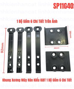 Khung Xương Máy Hàn Kiểu IGBT 1 Bộ Gồm 6 Chi Tiết