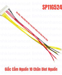 Giắc Cắm Nguồn 10 Chân Diot Nguồn