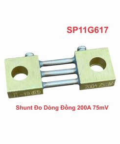 Shunt Đo Dòng Đồng 200A 75mV