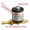 Van Khí 220VAC Có Khóa