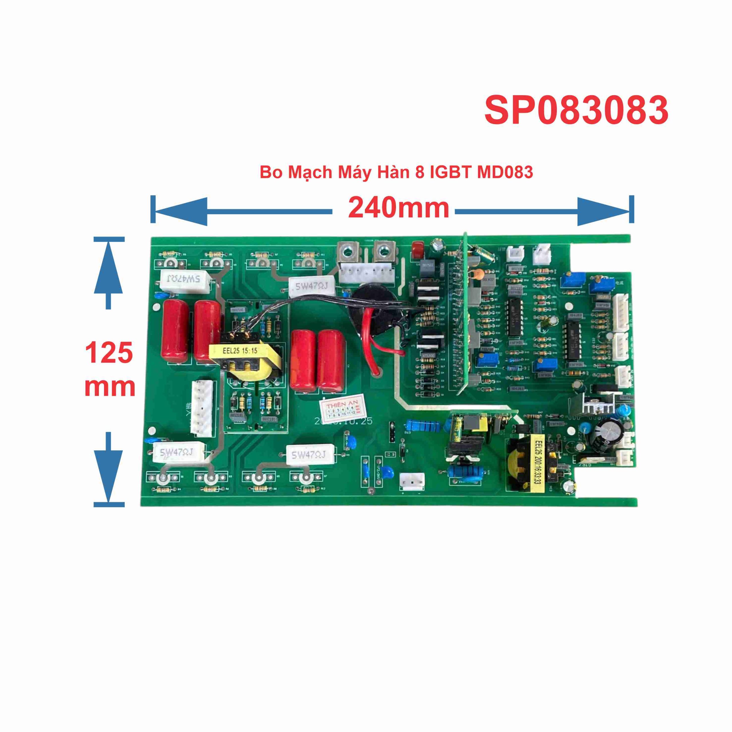 Bo Mạch Máy Hàn 8 IGBT MD083