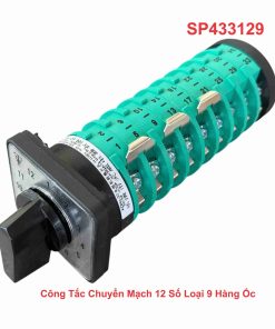 Công Tắc Chuyển Mạch 12 Số Loại 9 Hàng Ốc