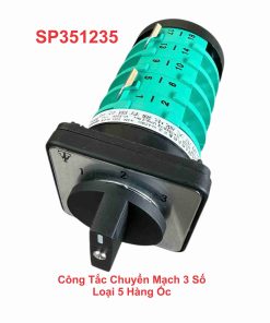 Công Tắc Chuyển Mạch 3 Số Loại 5 Hàng Ốc