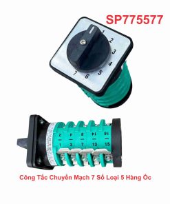 Công Tắc Chuyển Mạch 7 Số Loại 5 Hàng Ốc
