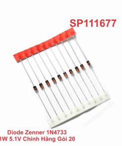 Diode Zenner 1N4733 1W 5.1V Chính Hãng Gói 20