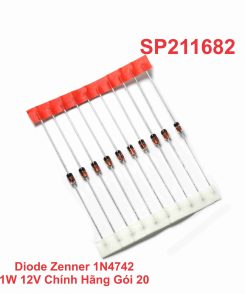 Diode Zenner 1N4742 1W 12V Chính Hãng Gói 20