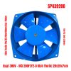 Quạt 380V - Mã 200FZY2-D Kích Thước 20x20x7cm