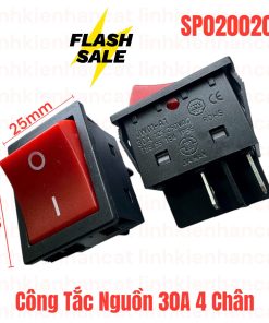 Công Tắc Nguồn 30A 4 Chân