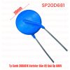 Tụ Xanh 20D681K Varistor Bảo Vệ Quá Áp 680V