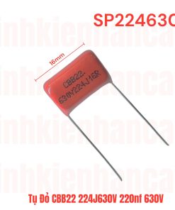 Tụ Đỏ CBB22 224J630V 220nf 630V