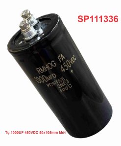 Tụ 1000UF 450VDC 50x105mm Mới