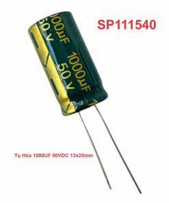 Tụ Hóa 1000UF 50VDC 13x25mm