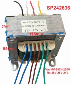 Biến Áp Nguồn Vào 0V 220V 380V Ra 36V 26V 24V