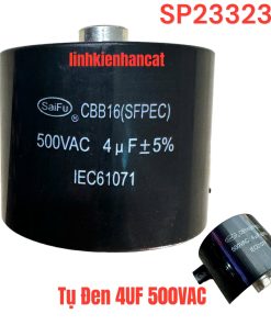 Tụ Đen 4UF 500VAC