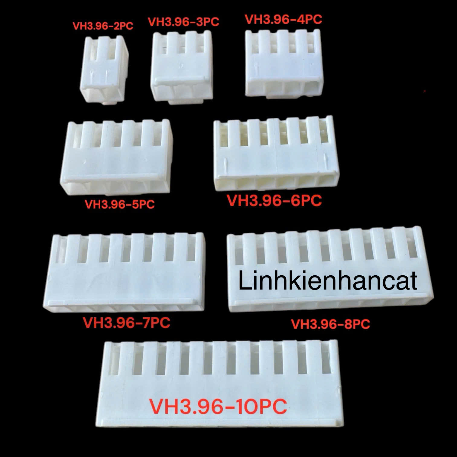 20 Cái Giắc Nhựa 5 Chân Cái VH3.96-5PC