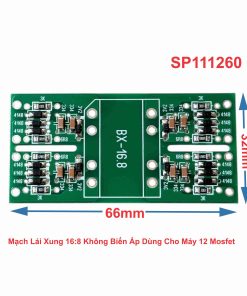 Mạch Lái Xung 16:8 Không Biến Áp Dùng Cho Máy 12 Mosfet