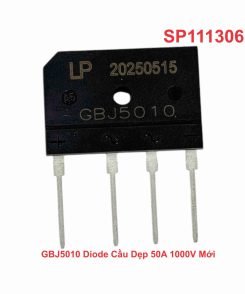 GBJ5010 Diode Cầu Dẹp 50A 1000V Mới