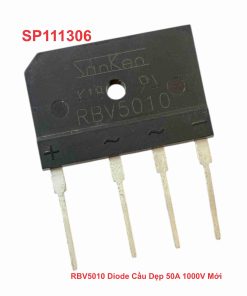 RBV5010 Diode Cầu Dẹp 50A 1000V Mới