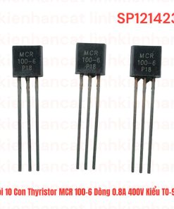 Gói 10 Con Thyristor MCR 100-6 Dòng 0.8A 400V Kiểu TO-92