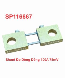 Shunt Đo Dòng Đồng 100A 75mV
