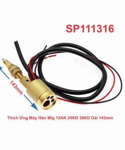 Thích Ứng Máy Hàn Mig 15AK 24KD 36KD Dài 143mm