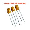 Tụ Vàng 4.7UF DC Trên Bo Phát Xung
