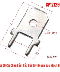 Gói 50 Cái Chân Cắm Rắc Nối Dây Nguồn Vào Mạch Đực