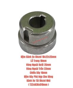 Đệm Bánh Xe Binzel 10x22x25mm