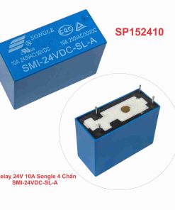 Relay 24V 10A Songle 4 Chân SMI-24VDC-SL-A