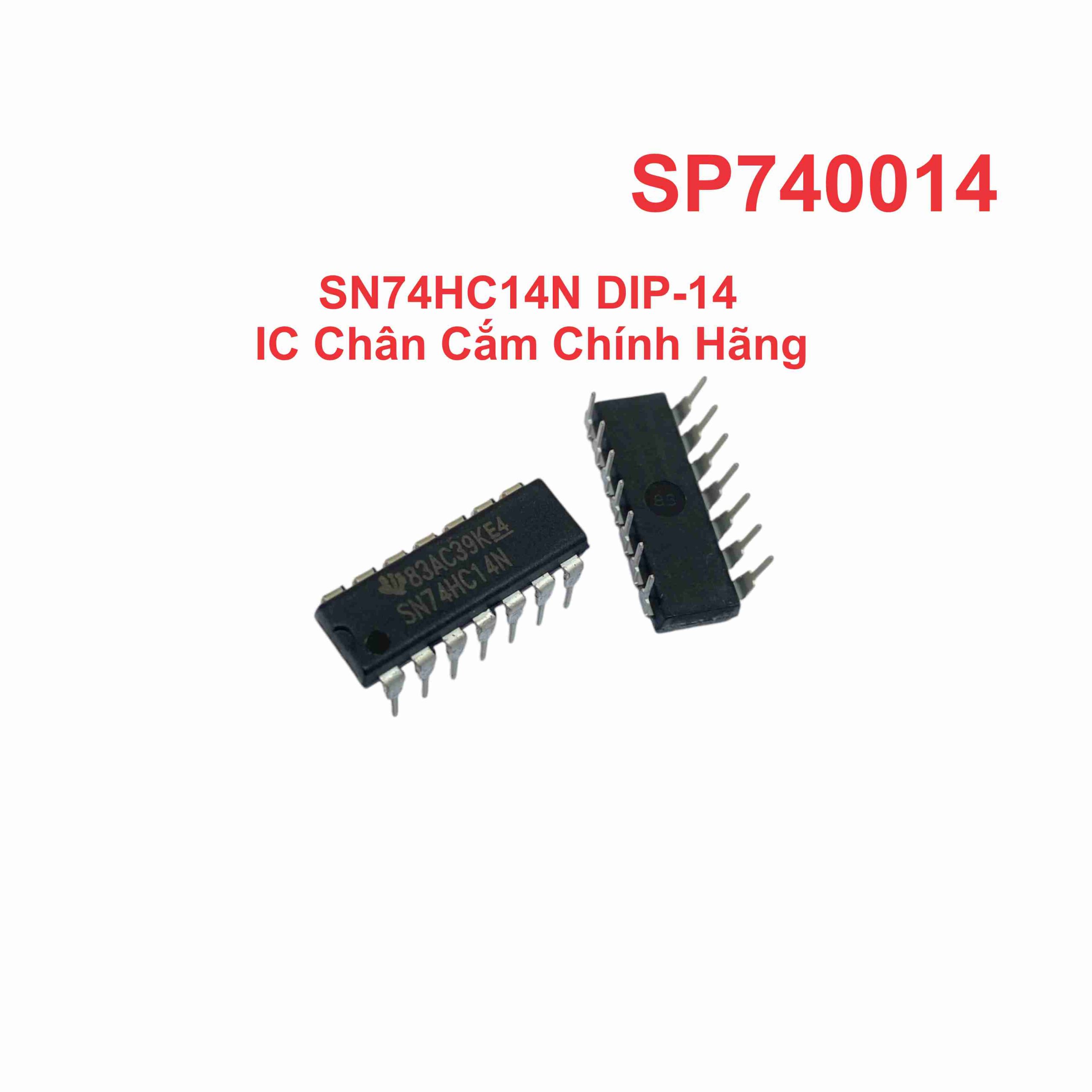SN74HC14N DIP-14 IC Chân Cắm Chính Hãng