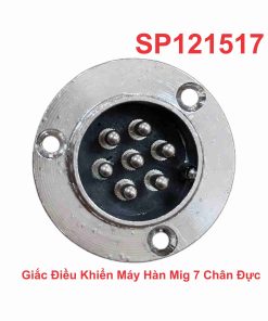Giắc Điều Khiển Máy Hàn Mig 7 Chân Đực