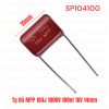 Tụ Đỏ MPP 104J 1000V 100nf 1KV 14mm