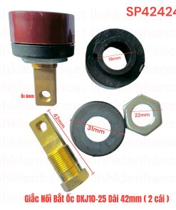 Giắc Nối Bắt Ốc DKJ10-25 Dài 42mm ( 2 cái )