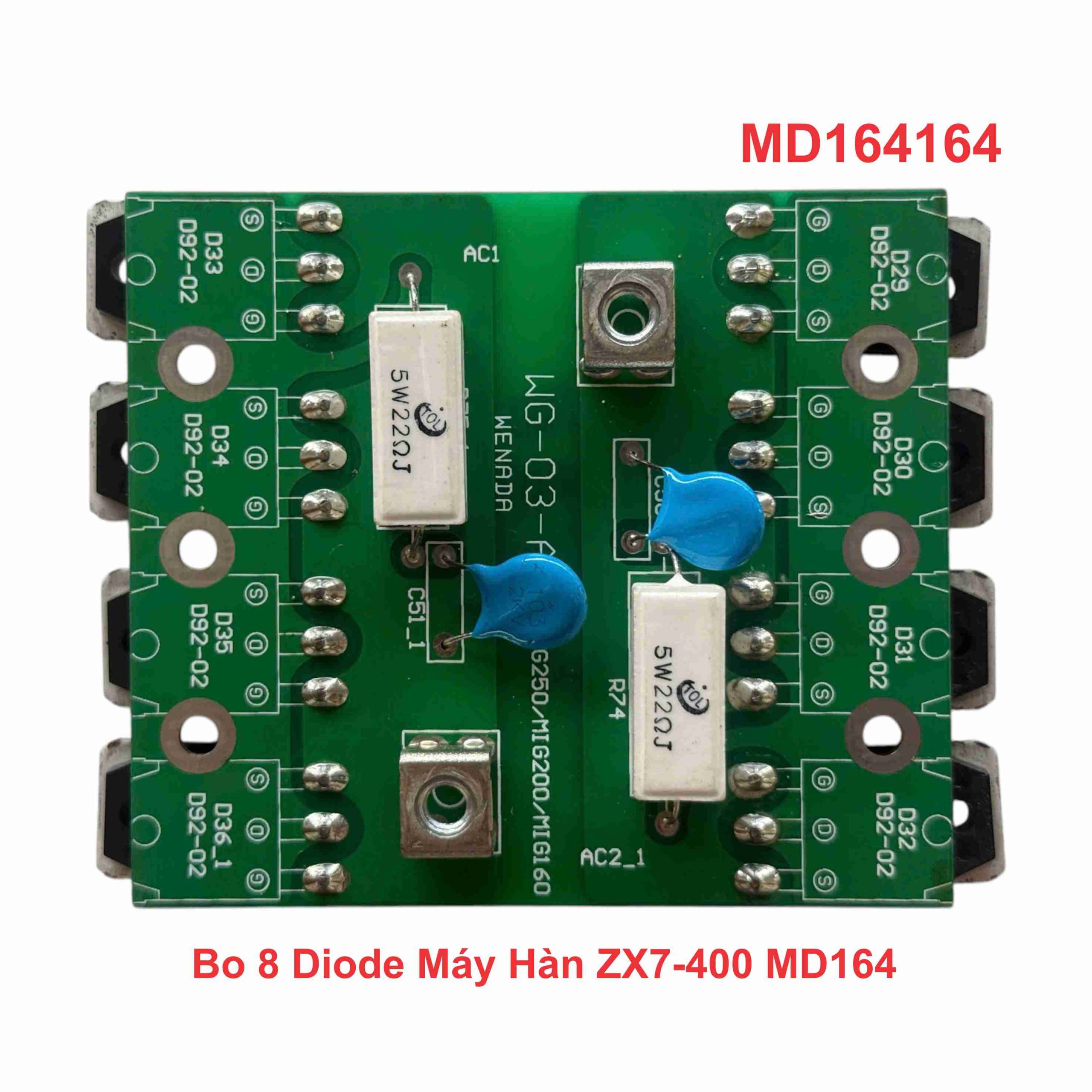 Bo 8 Diode Máy Hàn ZX7-400 MD164