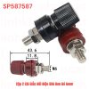 Cặp 2 Cái Giắc Nối Điện BX6 Đen Đỏ 6mm