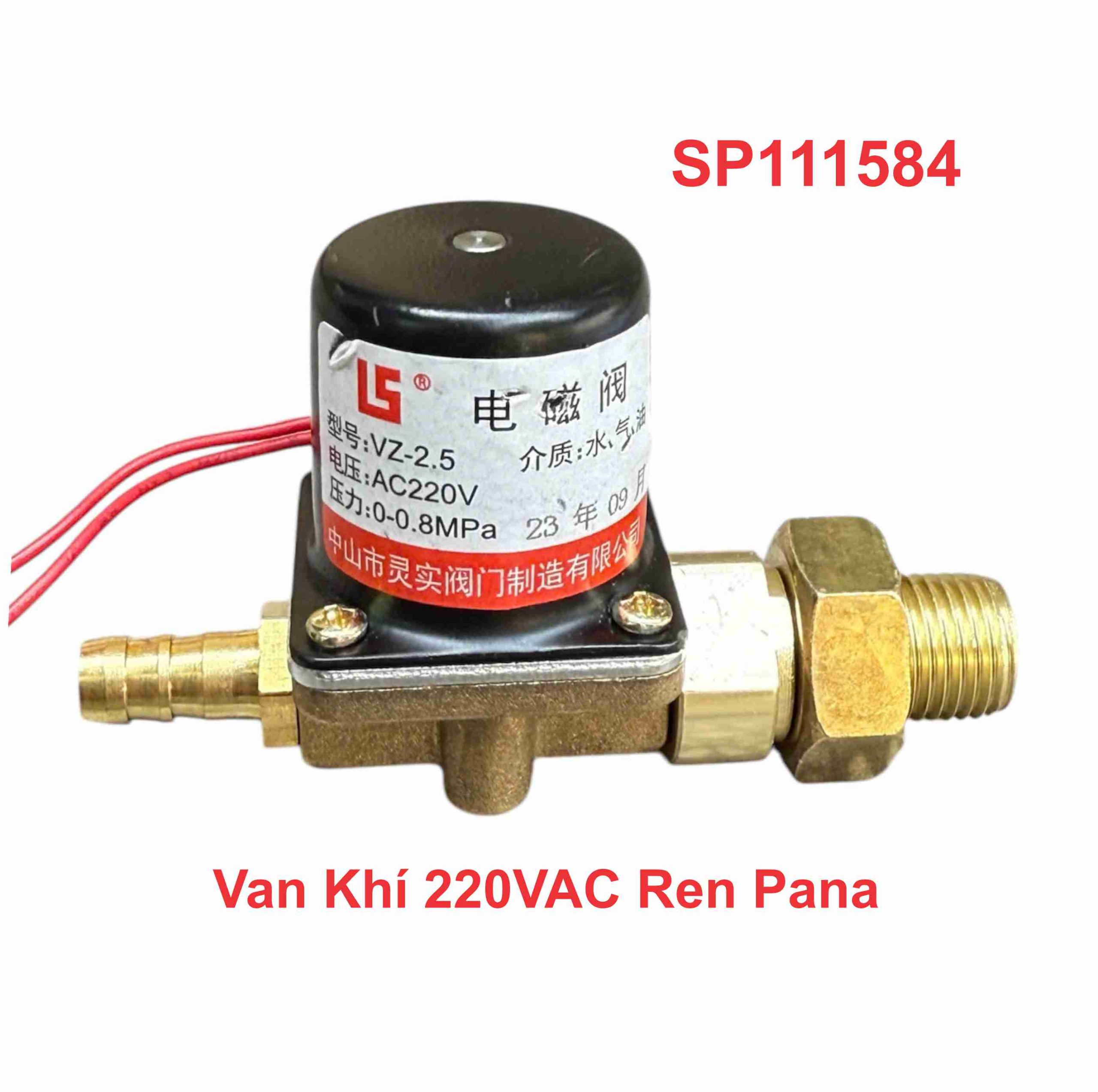 Van Khí 220VAC Ren Pana