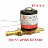 Van Khí 24VDC Có Khóa