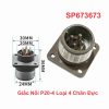 Giắc Nối P20-4 Loại 4 Chân Đực